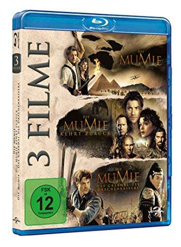 Die Mumie 1-3 (Blu-ray) für 6,97€ (Amazon Prime)