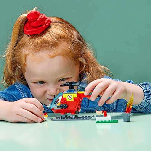 LEGO 60318 City Feuerwehrhubschrauber Feuerwehr-Spielzeug (Prime)