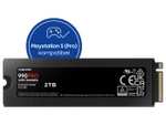 111° - SAMSUNG 990 PRO Heatsink PS5 2 TB, Gaming Festplatte, Schwarz SSD M2