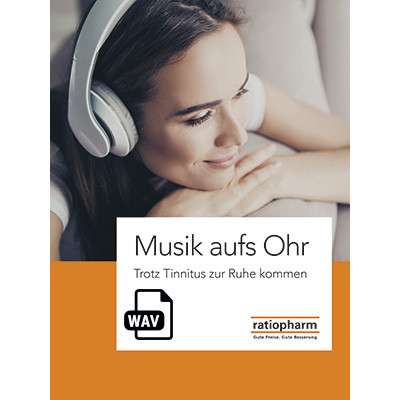 [Freebie] ratiopharm CD "Entspannt gegen Spannungskopfschmerzen" / CD "Musik aufs Ohr" als Download