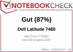 Dell Latitude 7480 14" Notebook - 300 Nits - Intel i5 6300u 8/256GB m.2 NVMe SSD USB-C Thunderbolt 3 HDMI - refurbished Business Laptop