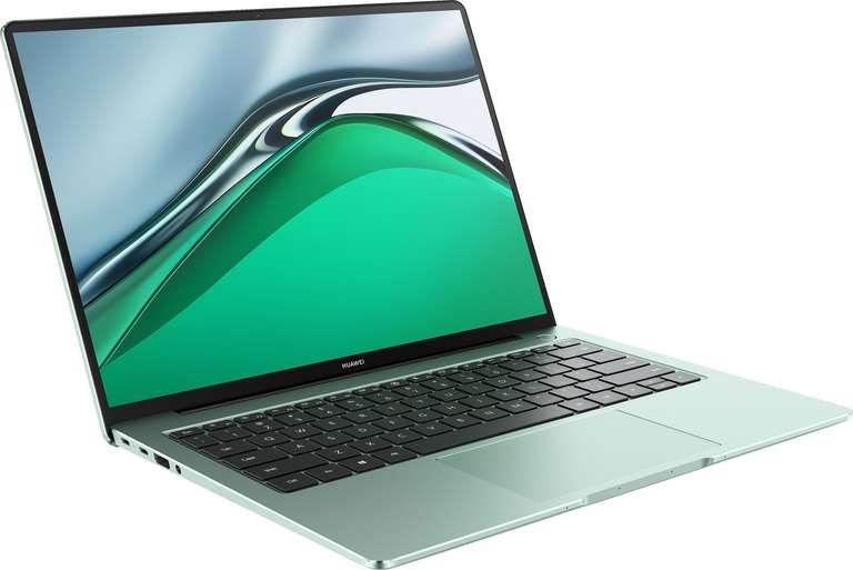 Huawei MateBook 14s | 14,2", Touch, 2.5K, LTPS, 90Hz, 400cd/m², 100% sRGB | i7-11370H | 16/512GB | 2x USB-C PD/DP | TB | Win10 | grün / grau