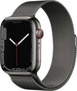 [Ebay] Apple Watch 7 - 4G 45mm Edelstahl Milanaise Armband Graphit - NEU