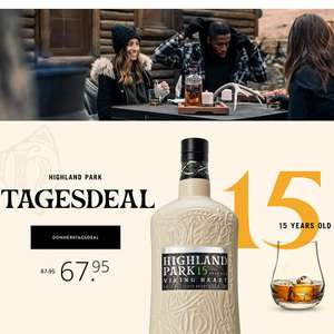Whisky-Deals 186: Highland Park 15 Jahre Viking Heart Orkney Islands Single Malt Scotch Whisky 44% vol. (0.7 l) für 73,90€ inkl. Versand