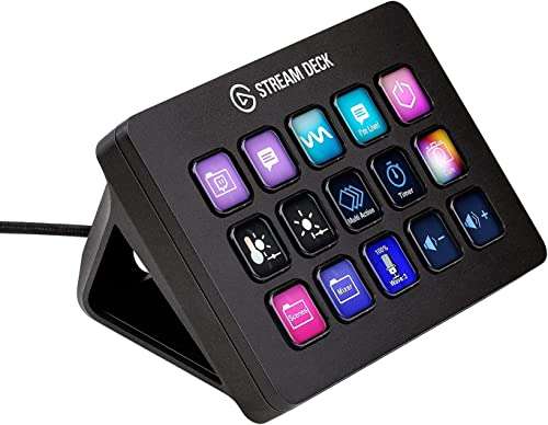 [Amazon] Elgato Stream Deck MK.2 – Studio-Controller, 12GB, 15 Makrotasten