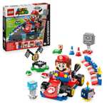168° - LEGO Mario Kart - Interaktiver Mario & Standard-Kart | Rennstrecke mit Auto, 3 Figuren (72043)