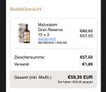 Rum: 3x Matusalem Gran Reserva 15 (unter 20€ p.Flasche)