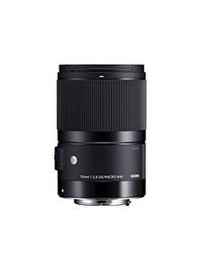 Sigma 70mm 271965 F2,8 DG Macro Art Objektiv (49mm Filtergewinde) für Sony-E Objektivbajonett
