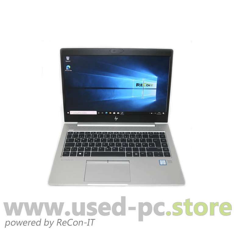 HP EliteBook 840 G5 14" Notebook - Intel i5-8350U 8GB RAM 256GB m.2 SSD Windows 11-fähig Thunderbolt USB-C HDMI QWERTZ Backlit - refurbished