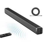 Thramono Odine I - Soundbar für SMART TV Gerät, mit Bluetooth 5.0, 120 dB Soundsystem