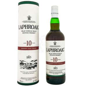 Whisky, Laphroaig 10 YO Sherry Oak Finish 48% Vol. , BerlinBottle, Laphroaig, Ardbeg, Glenfiddich
