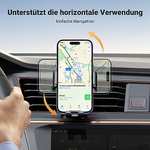 [Prime] Ugreen 25320 Auto-Handyhalterung | Befestigung mit Metallhaken in der Lüftung | für Smartphones mit 4.7" - 7.2" | 360° Dreharm