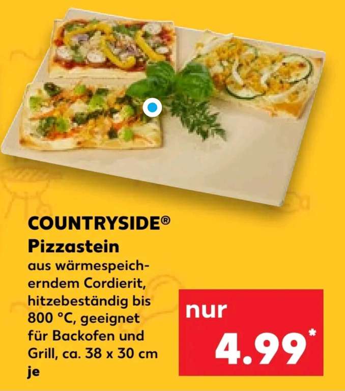 Pizzastein für 4.99€ (LOKAL Kaufland, Berlin)