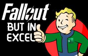 Fallout in Excel spielen, die kalkulierte Ödlanderkundung + Believe the Hype + Freebie