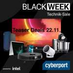 Cyberport Black Week 22.11. | Lenovo Legion 5 (15.6", FHD, IPS, 165Hz, i5-12500H, 16/512GB, RTX 3060 130W, 80Wh, 2.4kg) + CoD MW 2