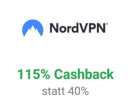 [Neukunden] [iGraal] 115% Cashback NordVPN auf Netto-Betrag