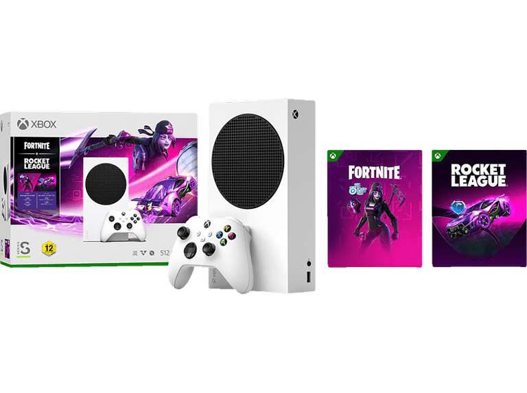 Microsoft Xbox Series S 512GB – Fortnite & Rocket League Bundle für 269€