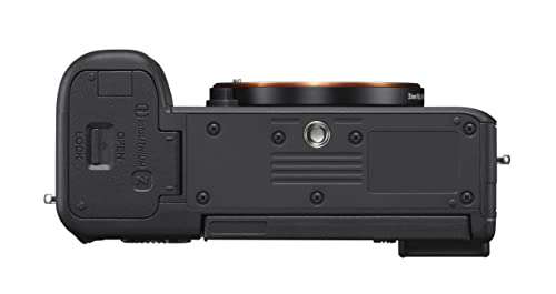 Sony Alpha 7C E-Mount Vollformat ILCE-7C (24,2 MP, 7,5cm (3 Zoll) Touch-Display, Echtzeit-AF) Body - Schwarz