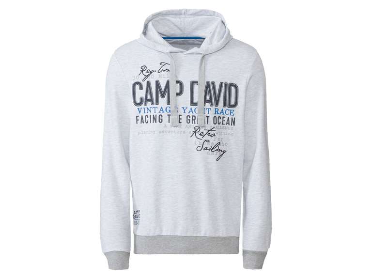 (OFFLINE Lidl) Camp David Sweatshirt Größen: M – 3XL ab 24.11.