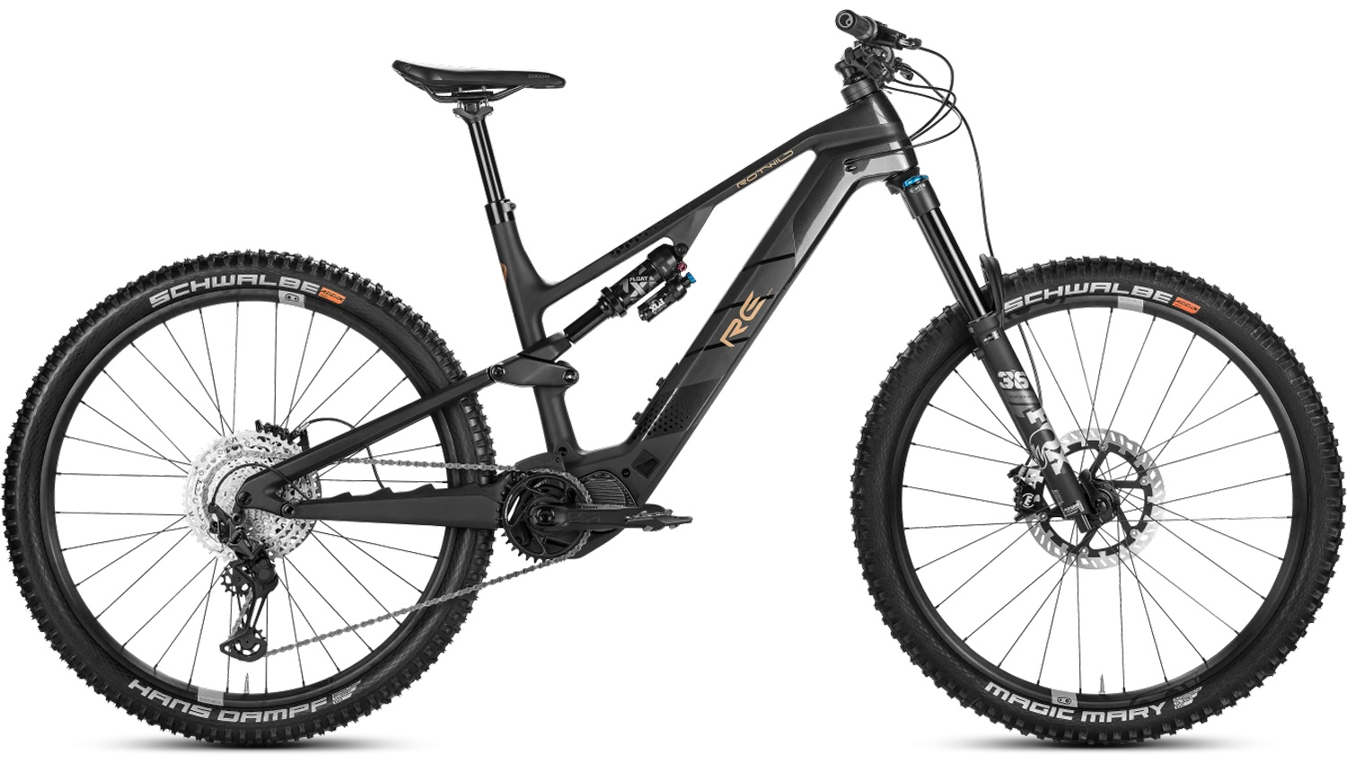 Rotwild R.E375 CORE - E-MTB Carbon Fully - Shimano EP8 - Fox 36 - 360Wh