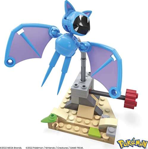 [Prime] 61-teiliges MEGA Pokémon Zubats Mitternachtsflug Bauset von Mattel (ab 6 Jahren, offizielles Lizenzprodukt)