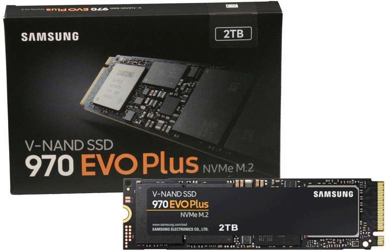 [MINDSTAR] 2TB Samsung 970 Evo Plus M.2 2280 PCIe 3.0 x4 3D-NAND TLC MZ-V7S2T0BW