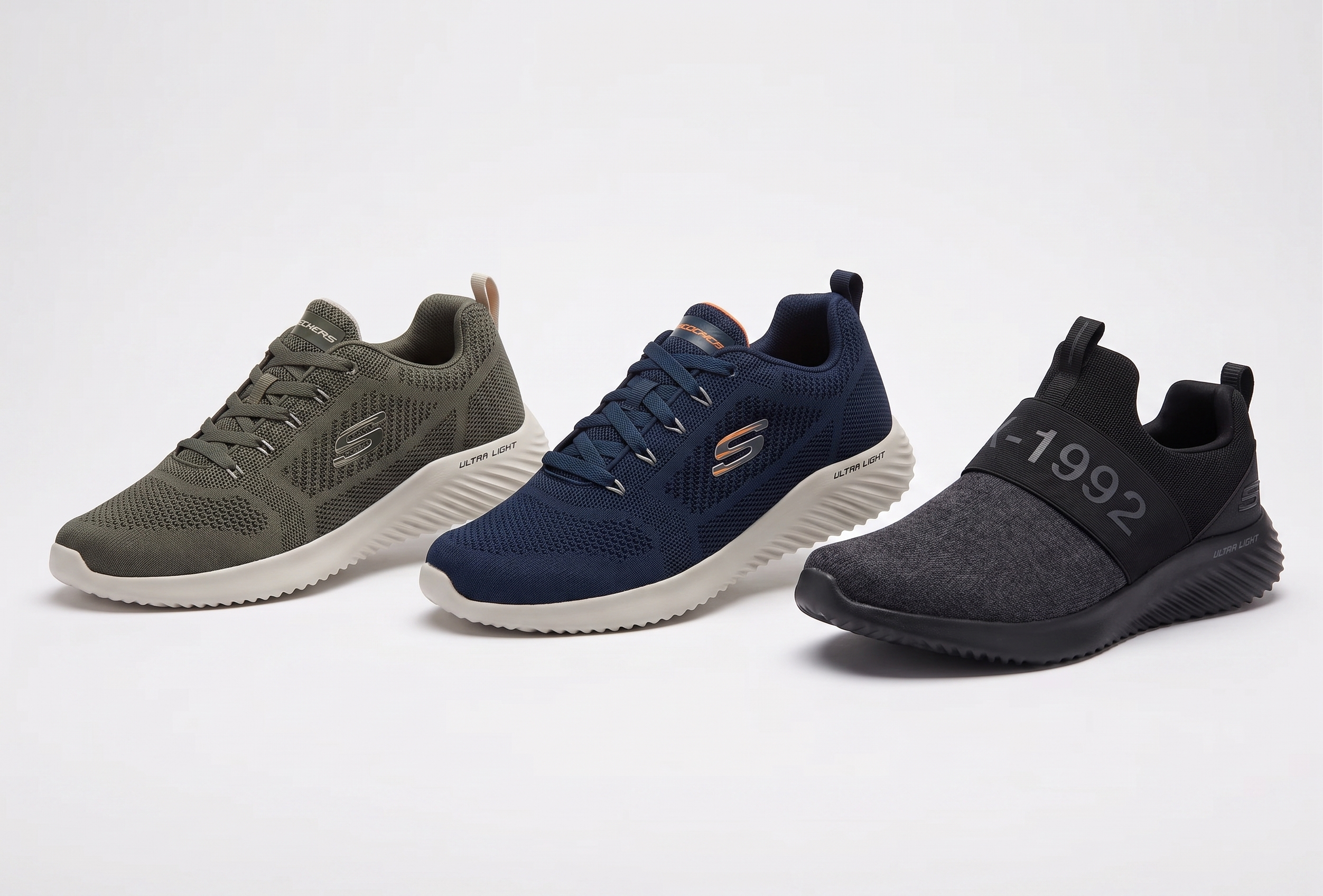 [About You] Skechers Bounder • Tanne & Dunkelblau | Skechers Bounder-Bearko • 40 - 45