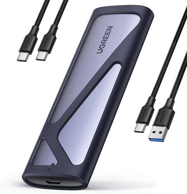 Ugreen m.2 SSD-Gehäuse mit USB 3.2 Gen 2 10Gbit/s für SATA und NVMe SSDs