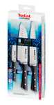 Tefal Ice Force 3 teiliges Set- K232S374 | Fleischmesser 20 cm + Santokumesser 18 cm und Universalmesser 11 | Made in Germany