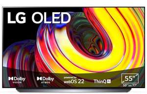 LG OLED55CS6LA TV 139 cm (55 Zoll) OLED Fernseher (Dolby Atmos, Filmmaker Mode, 120 Hz) [Modelljahr 2022], hellgrau