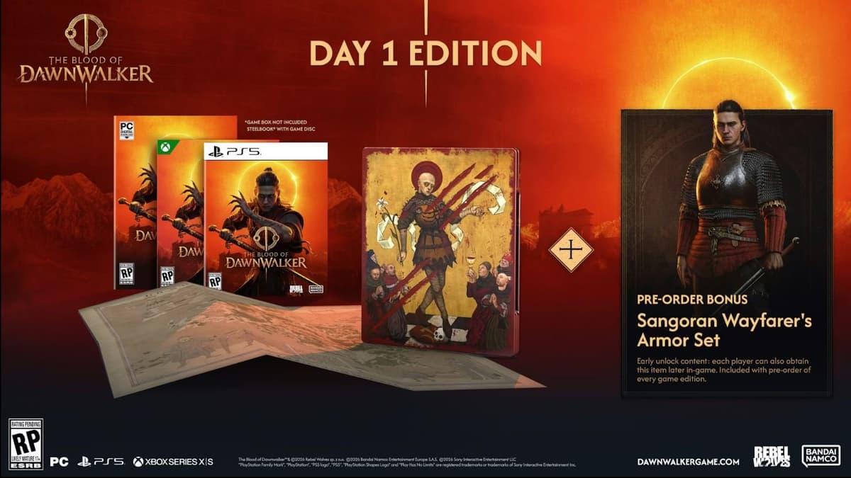 [Müller Abholung] The Blood of Dawnwalker Day 1 Edition Playstation 5/Xbox Series X mit CB 49,27€ möglich
