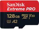 SANDISK Extreme PRO UHS-I, Micro-SDXC Speicherkarte, 128 GB, 200 MB/s