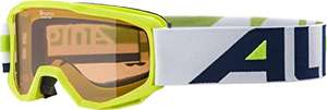 (Prime) ALPINA PINEY - Beschlagfreie, extrem robuste & bruchsichere Skibrille mit 100% UV-Schutz für Kinder, Einheitsgröße
