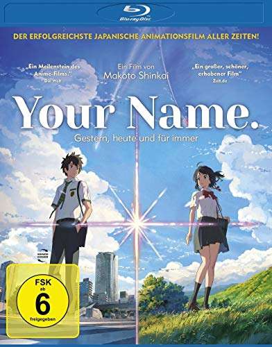 Your Name. [Blu-ray] Anime von Makoto Shinkai (Amazon Prime / jpc.de)