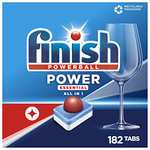 Finish Power Essential All in 1 Spülmaschinentabs, phosphatfrei – Gigapack mit 182 Finish Tabs (Prime/Spar-Abo)