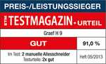 Graef Manuelle H 93 Allesschneider in Rot für 99€ (Amazon/euronics Abholung)