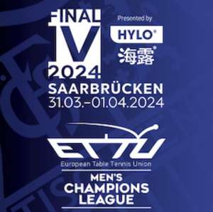 30% auf Tickets Champions League Finale TT 31.3./1.4. - Nischendeal für Tischtennis und Sport-Fans mit Düsseldorf, FC Saarbrücken