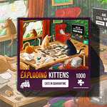 Exploding Kittens Puzzle - Cats in Quarantäne 1000 Teile Puzzle - Prime