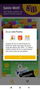 5x Punkte in der Spiele-Welt der Deutschlandcard App (06.03.-12.03.)