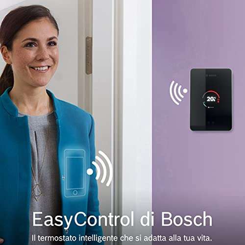 Bosch / Junkers EasyControl CT200 smarter Raumthermostat (schwarz/weiß) bzw. Gateway für Bosch smart home Heizkörperthermostate