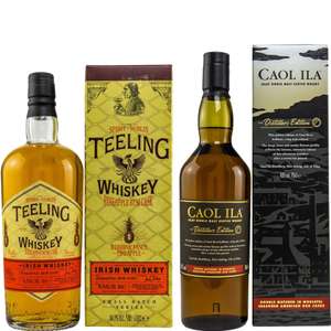 Whisky-Übersicht 248: z.B. Teeling Pineapple Rum Cask Finish für 38,90€, Caol Ila DE 2022 Moscatel Seasoned Casks für 53,90€ inkl. Versand