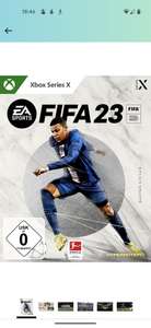 FIFA 23 (Series X/S) über FIFA 22 Menü auf der Xbox für 15,99€ kaufbar (bzw. One Version für 13,99€)