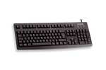 136° - CHERRY G83-6105, Kabelgebundene Tastatur, Deutsch QWERTZ, Schwarz