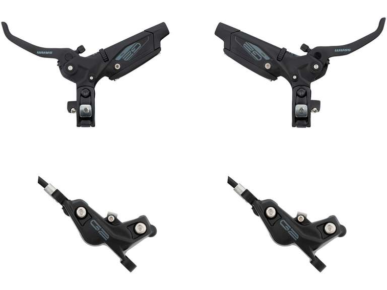 SRAM G2 RSC Bremsen Set (vorne & hinten) für Enduro, All-Mountain, MTB
