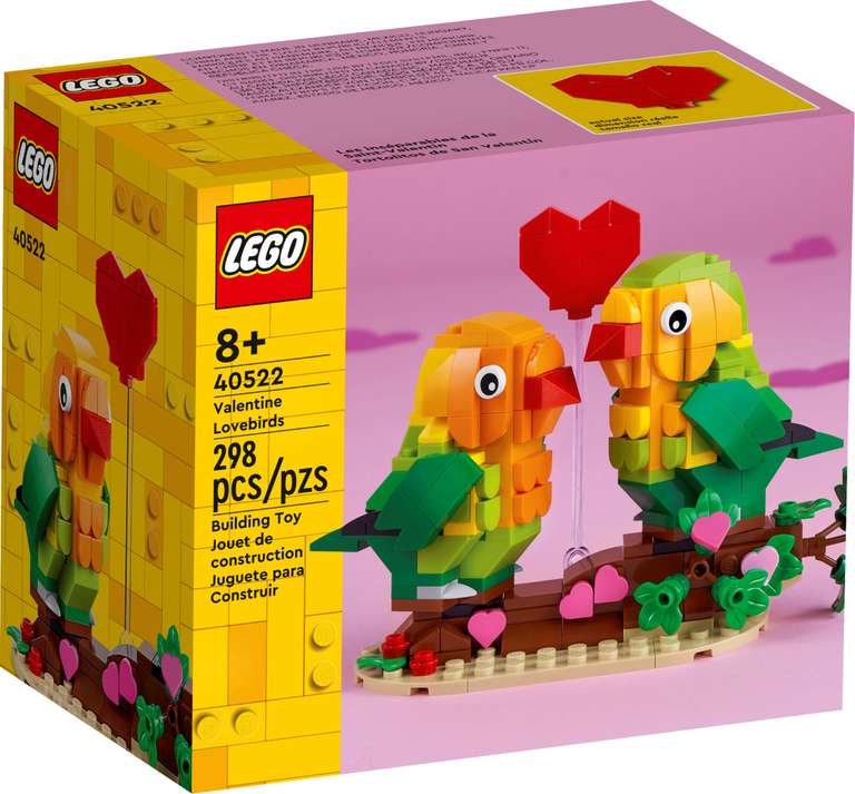 LEGO Valentins-Turteltauben (40522) für 8,49 Euro [Thalia App + KultClub]
