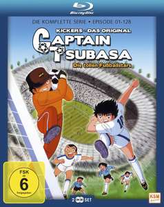 KICKERS DAS ORIGINAL * Captain Tsubasa - Die tollen Fußballstars (Limited Gesamtedition) (Episode 01-128) (2 Disc Set) [Blu-ray]