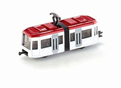 [Prime] 2x Siku 1011 Straßenbahn Weiß Rot