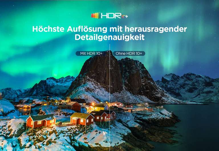 65 Zoll 450 Nits HDMI 2.1 ALLM & eARC Game Accelerator TCL C641 QLED 4K UHD Fernseher (164cm), HDR10+, Dolby Vision, Google TV, 2023