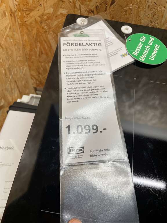 *Lokal Ikea Kaarst* Einzelstück Induktionskochfeld
