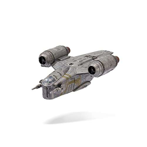 [Amazon Prime] Jazwares Star Wars Micro Galaxy Squadron Razor Crest (20 cm; mit Greef Karga, Groku & Mandalorian)